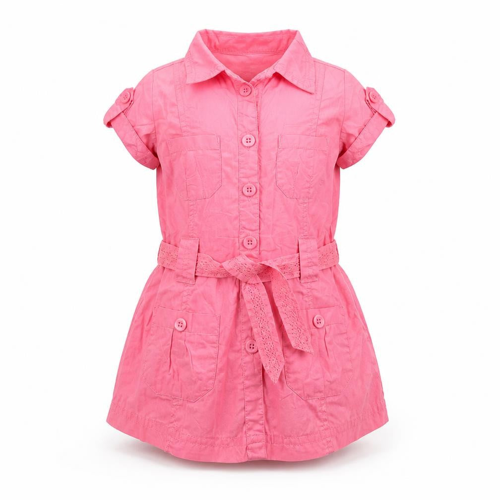 Early days Girls Pink   Pinafore/Dungaree Dress  Size 6-9 Months