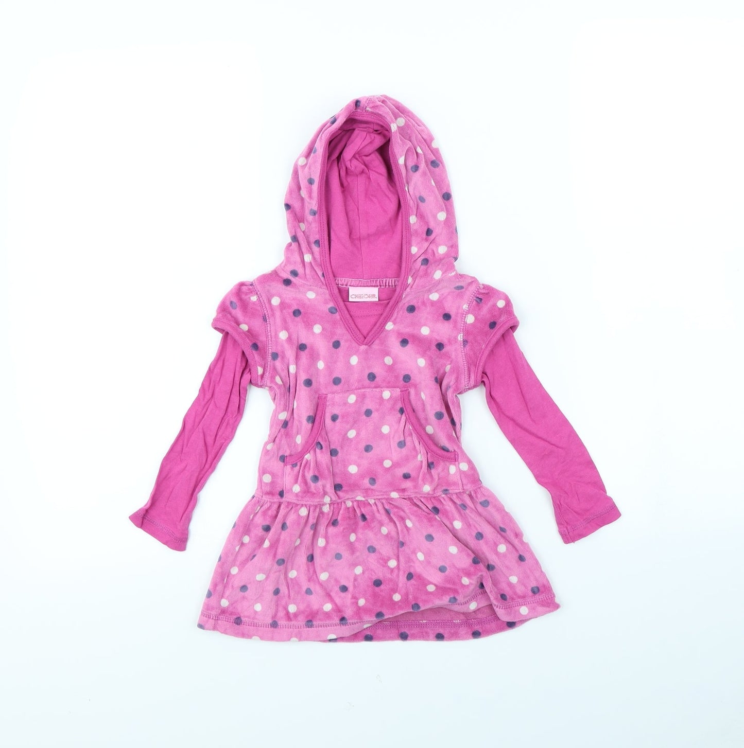 Cherokee Girls Purple   Shift  Size 9-12 Months