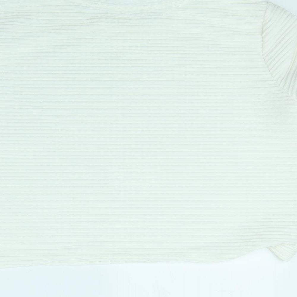 Dorothy Perkins Womens White   Basic T-Shirt Size 16