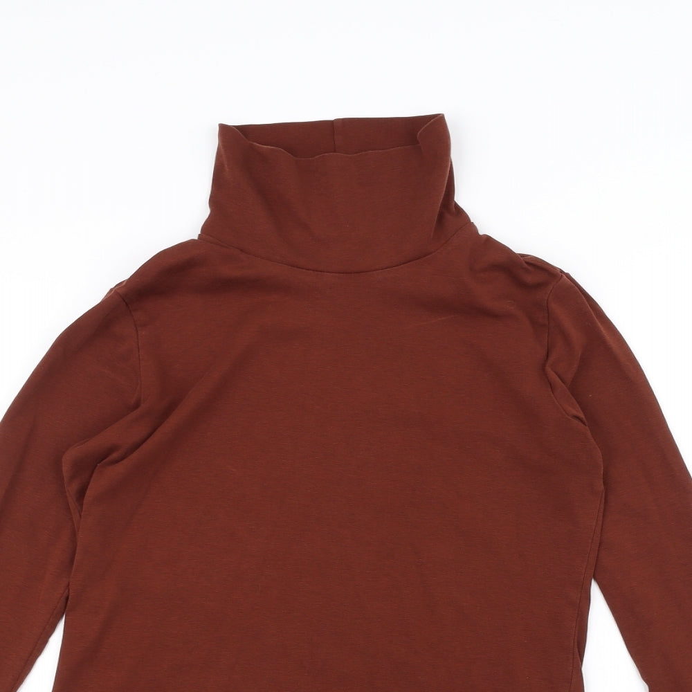 uni Womens Brown   Basic T-Shirt Size M