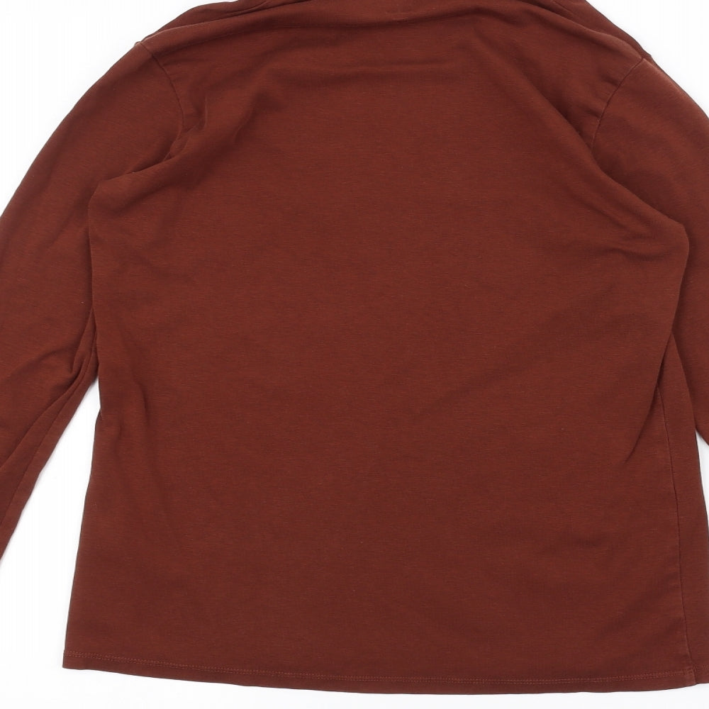 uni Womens Brown   Basic T-Shirt Size M