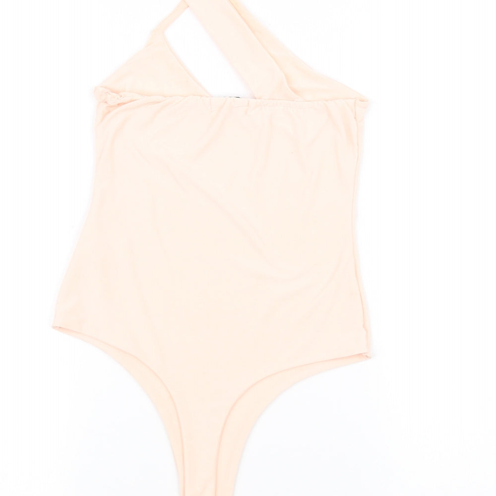 PRETTYLITTLETHING Womens Pink   Basic T-Shirt Size 6