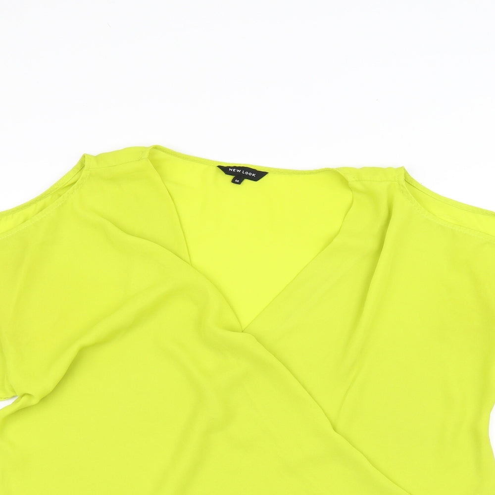 New Look Womens Green   Basic Blouse Size 12
