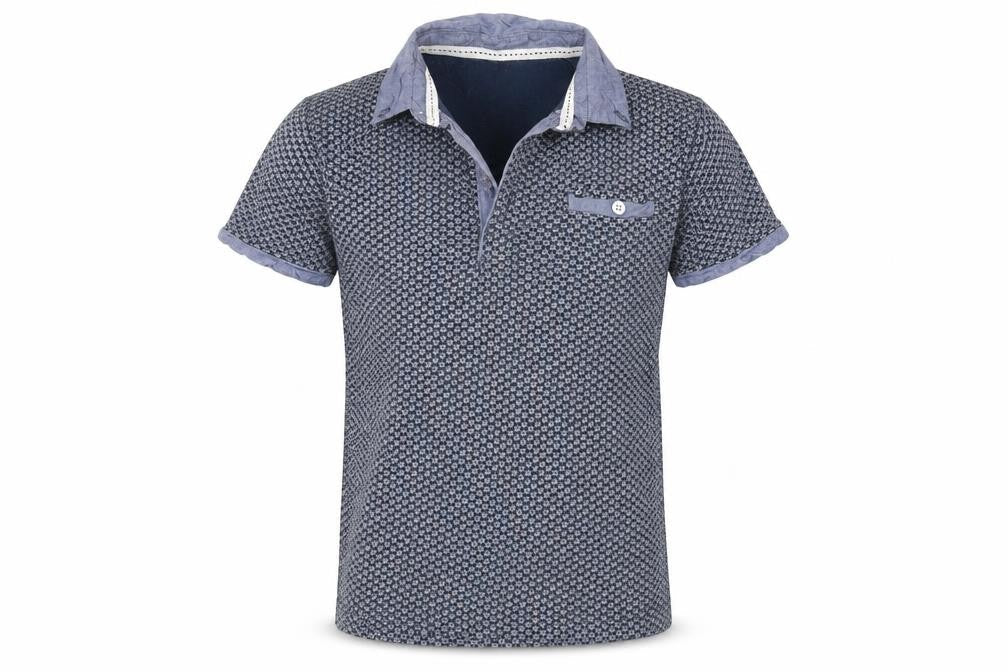 Rebel Girls Blue   Basic Polo Size 8-9 Years