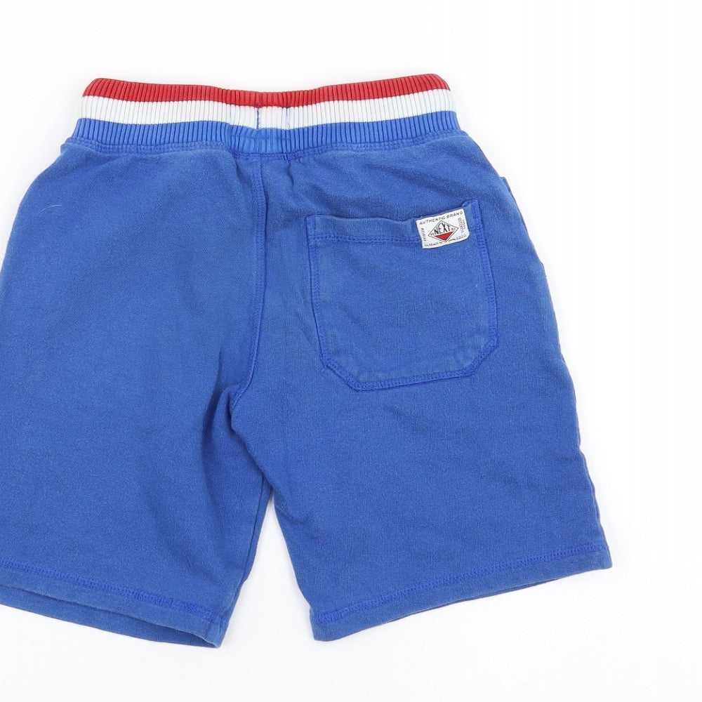 NEXT Boys Blue   Sweat Shorts Size 6 Years