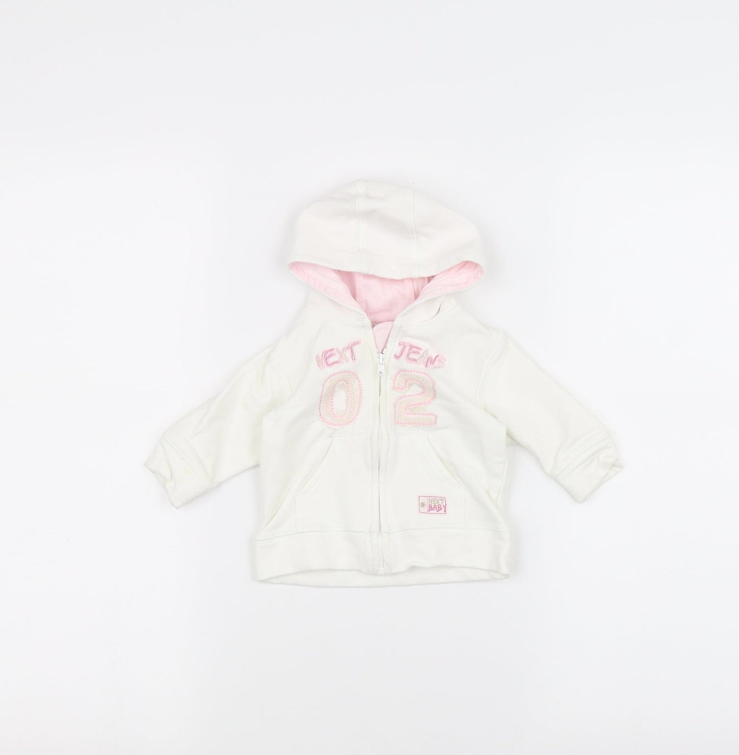 NEXT Baby White   Jacket  Size 0-3 Months