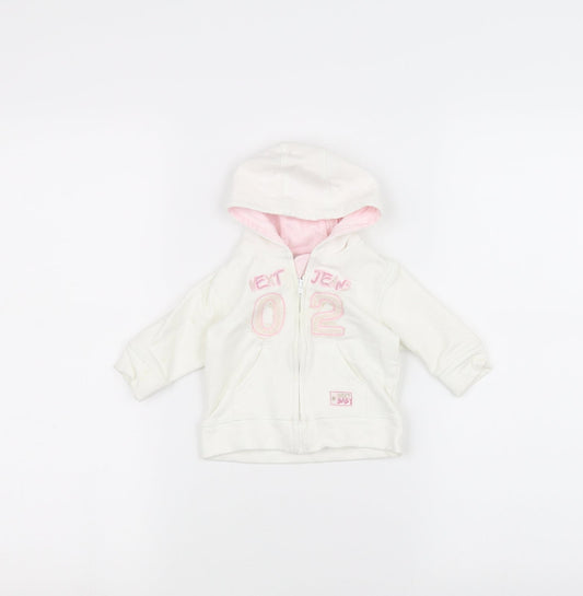 NEXT Baby White   Jacket  Size 0-3 Months
