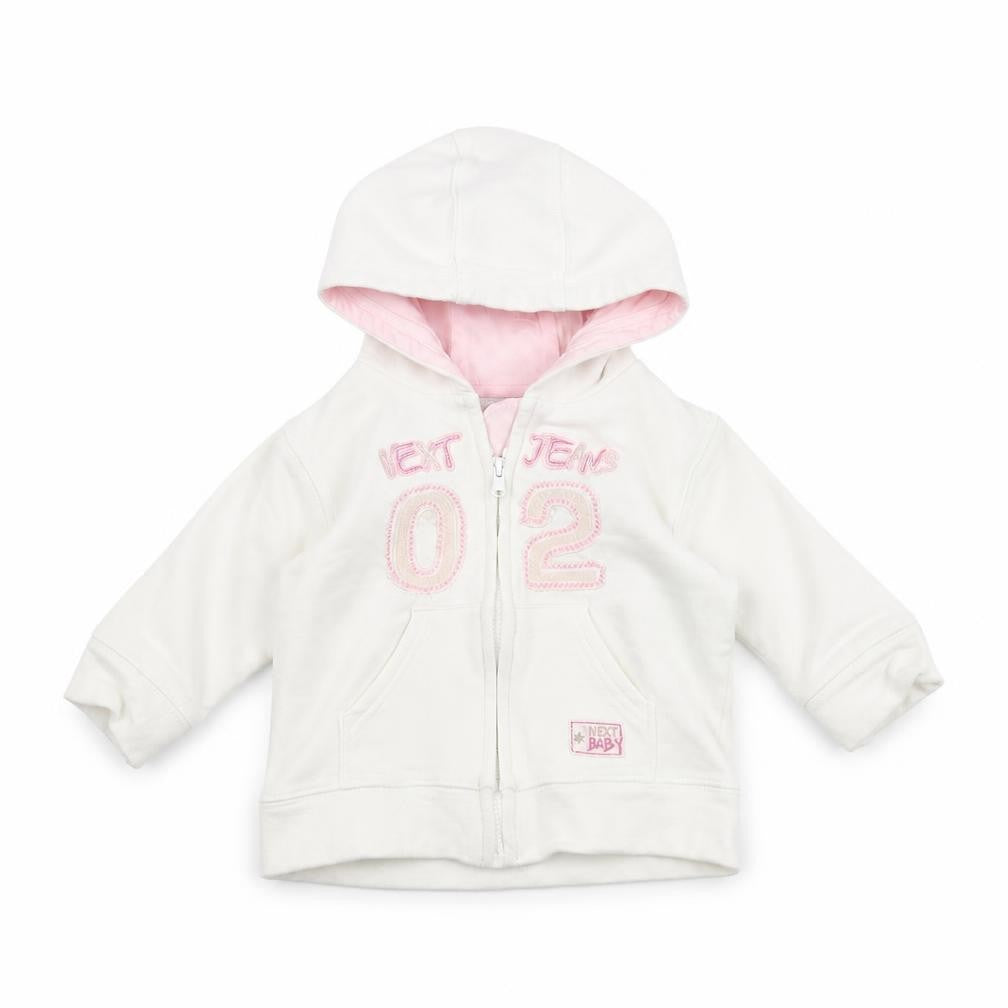 NEXT Baby White   Jacket  Size 0-3 Months