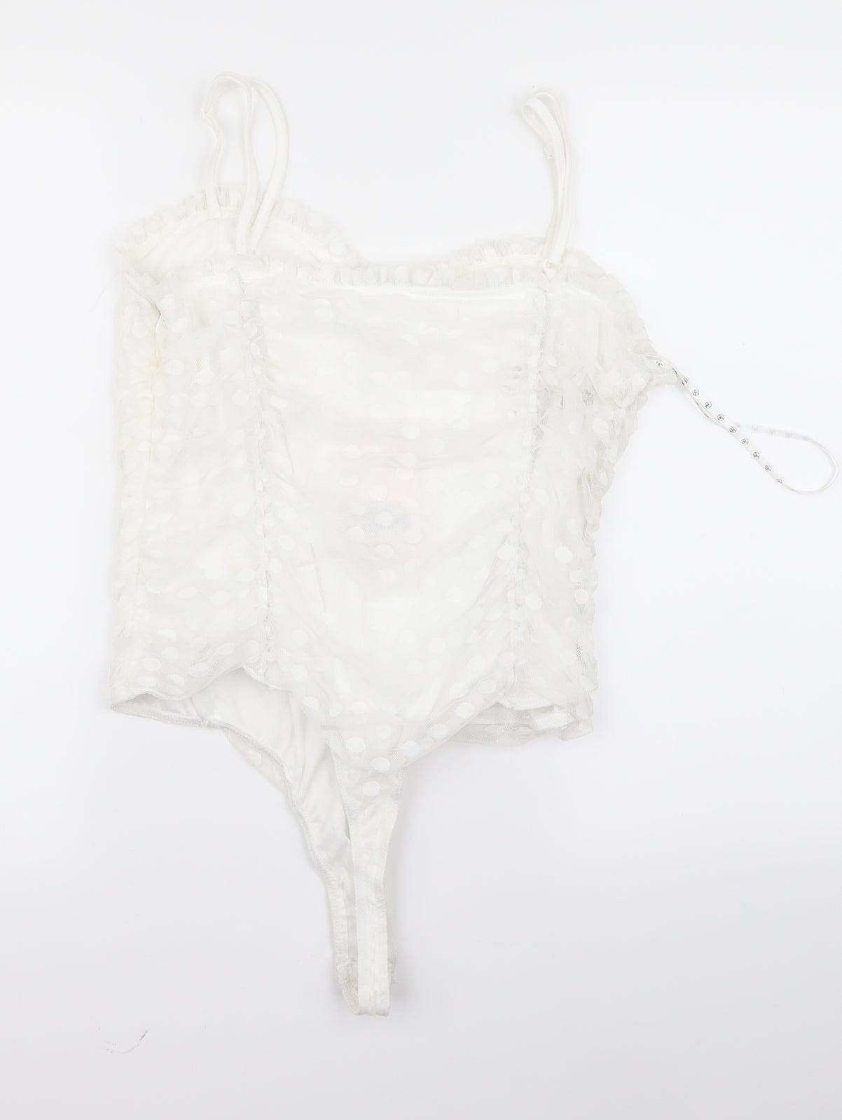 Preworn Womens White   Cropped Blouse Size 12
