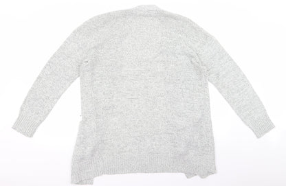 Back view of Divided women’s grey cardigan jumper, size M