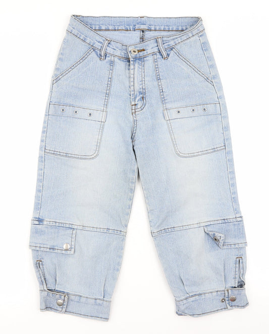 Preworn Mens Blue   Capri Jeans Size 24