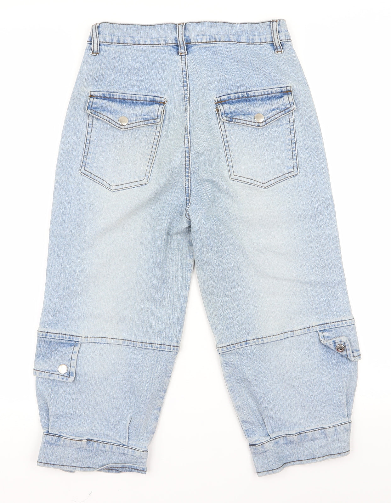 Preworn Mens Blue   Capri Jeans Size 24