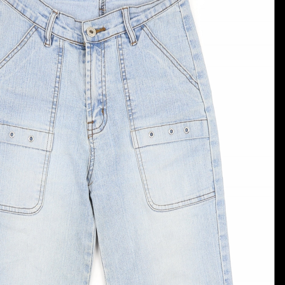 Preworn Mens Blue   Capri Jeans Size 24