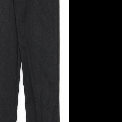 Preloved George Mens Black   Trousers  Size 16 L24 in - Label
