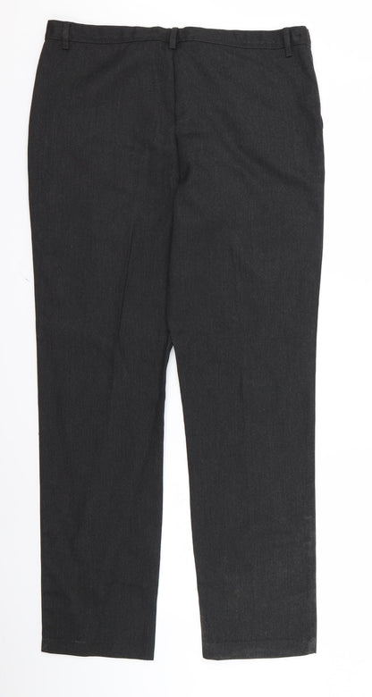 George Womens Black   Trousers  Size 16 L24 in