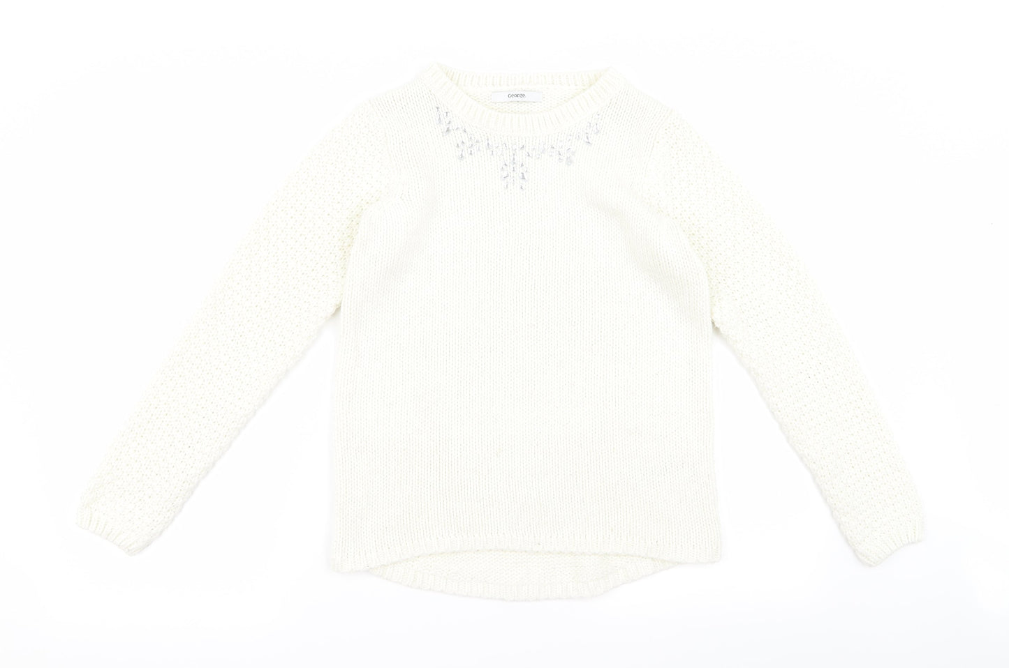 George Womens Beige   Pullover Jumper Size 10