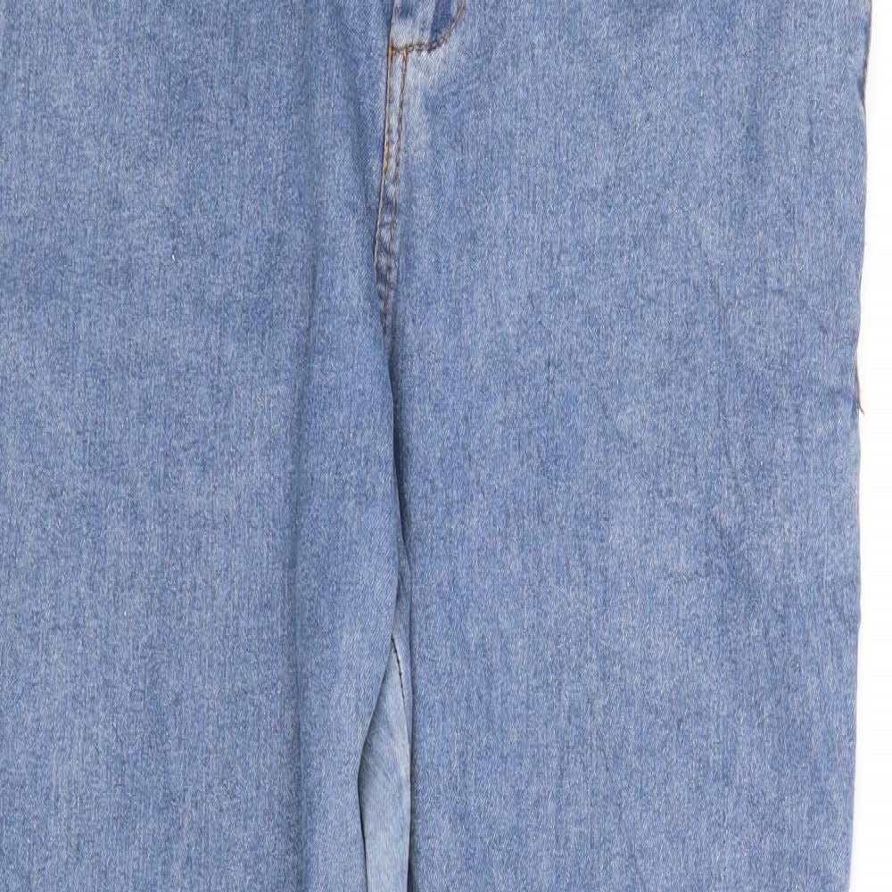 Preworn Womens Blue  Denim Straight Jeans Size 30 in L28 in