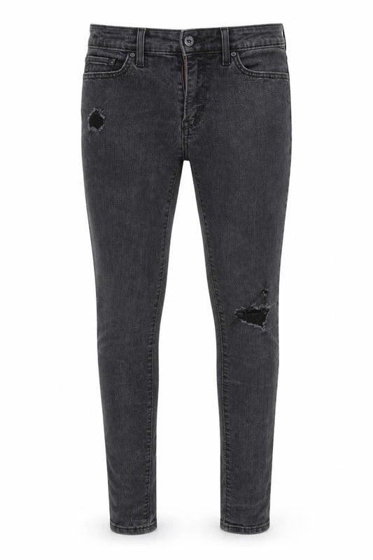 711 Mens Black  Denim Skinny Jeans Size 28 L31 in