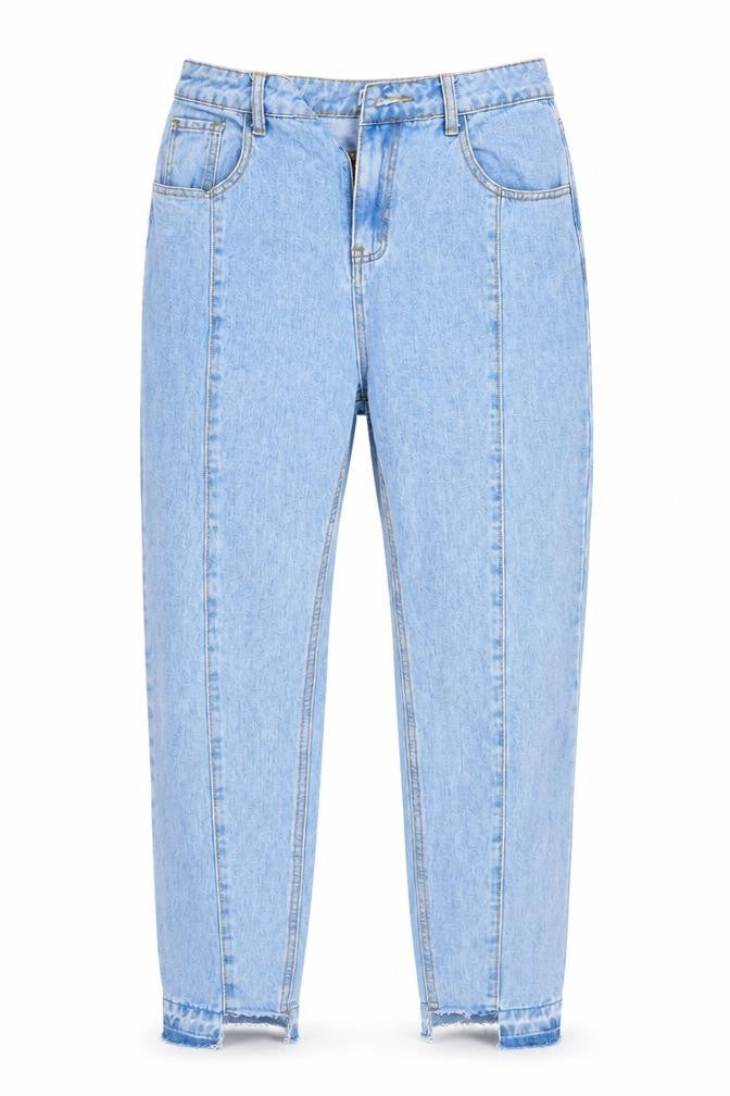 In the Style Womens Blue  Denim Straight Jeans Size 10 L27 in