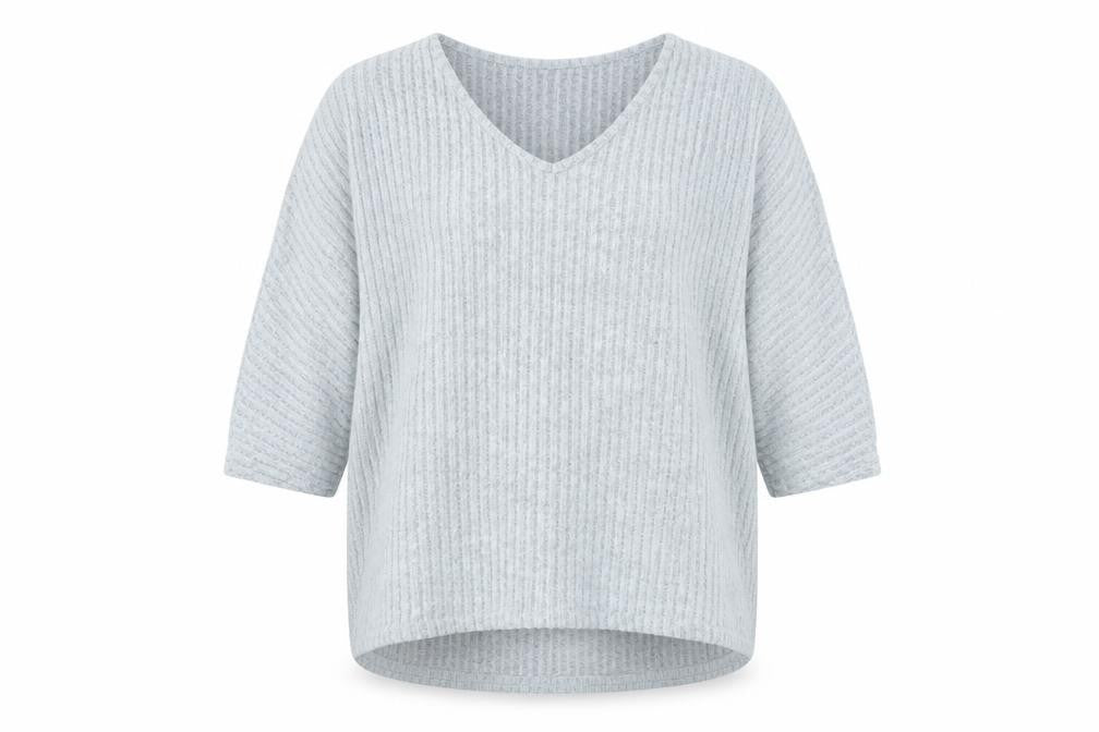 New Look Womens Grey   Pullover Jumper Size S  - oversized