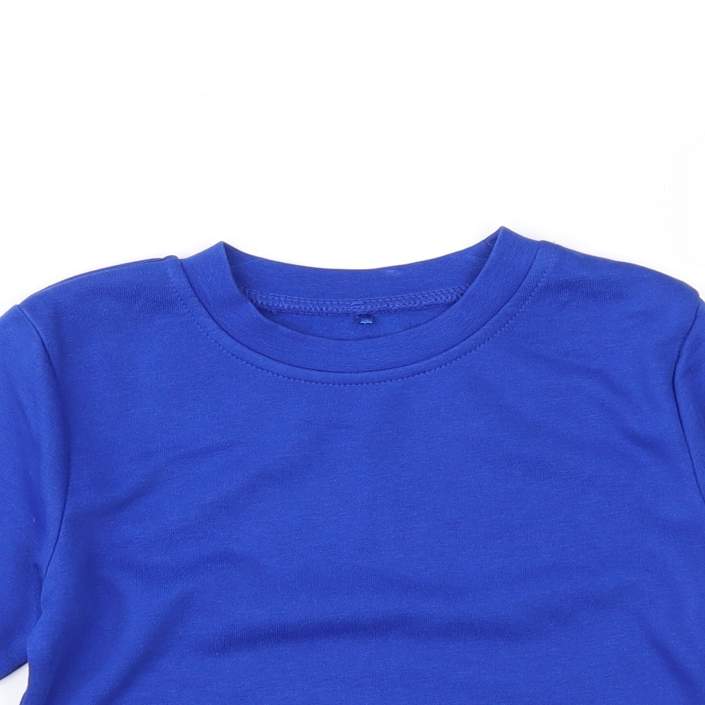 George Boys Blue   Pullover Sweatshirt Size 4-5 Years