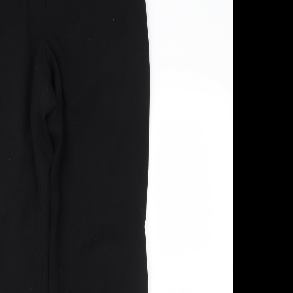 Marks and Spencer Womens Black   Trousers  Size 12 L28 in