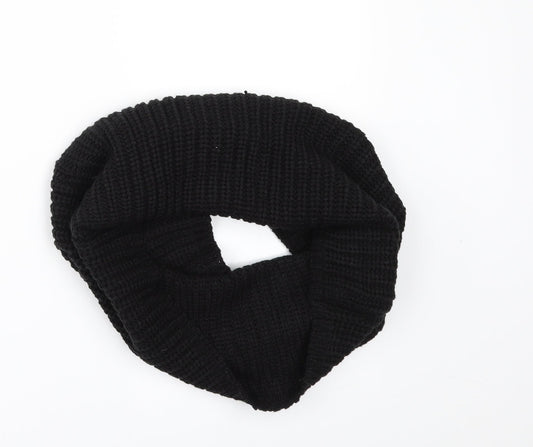 Preworn Unisex Black    Scarf   - cowl