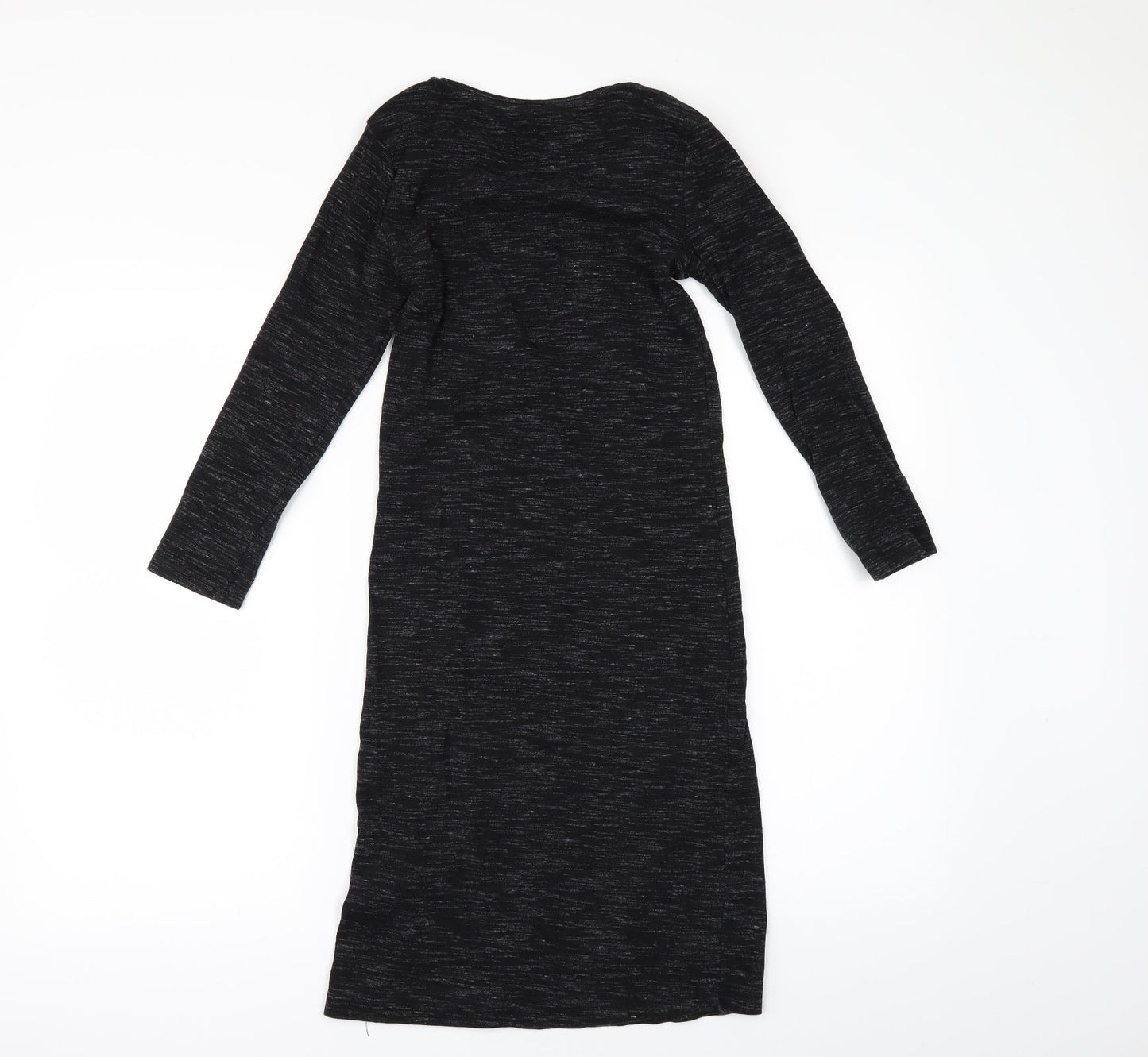 H&M Womens Black   T-Shirt Dress  Size S