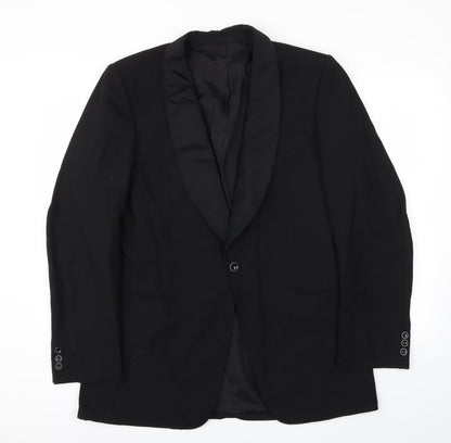 Additional front view of Preworn men’s beige jacket blazer, size 40