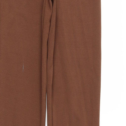 Brand and care label for boom studio women’s brown basic t-shirt, size M, - trousers included