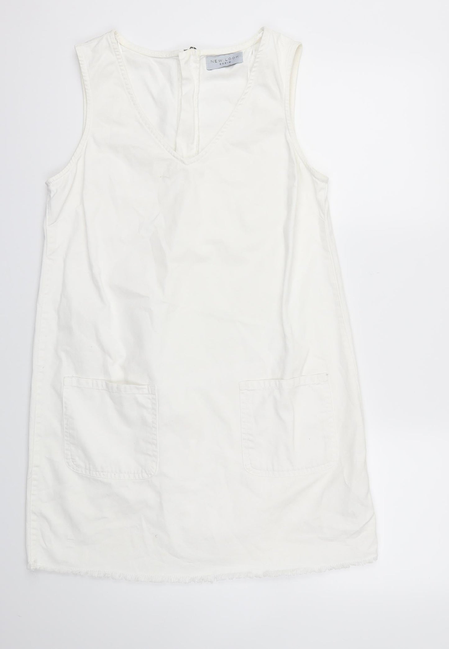 New Look Womens White   A-Line  Size 12