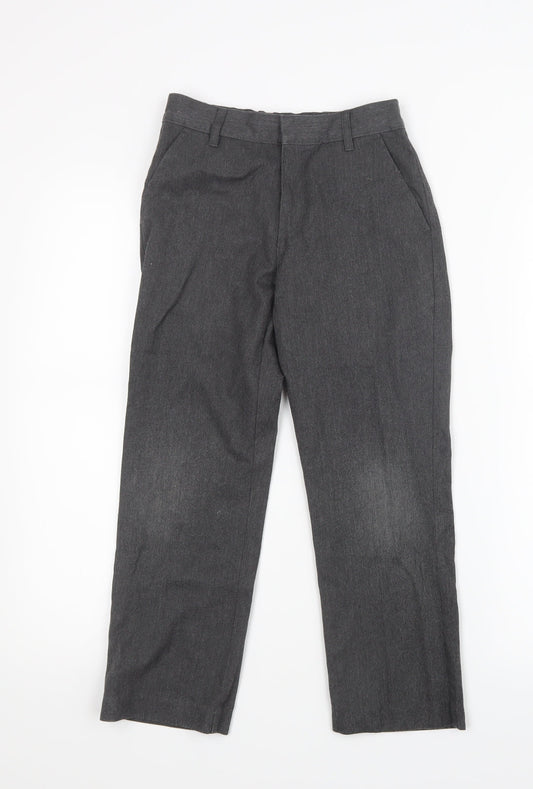 Matalan Boys Grey   Capri Trousers Size 8 Years