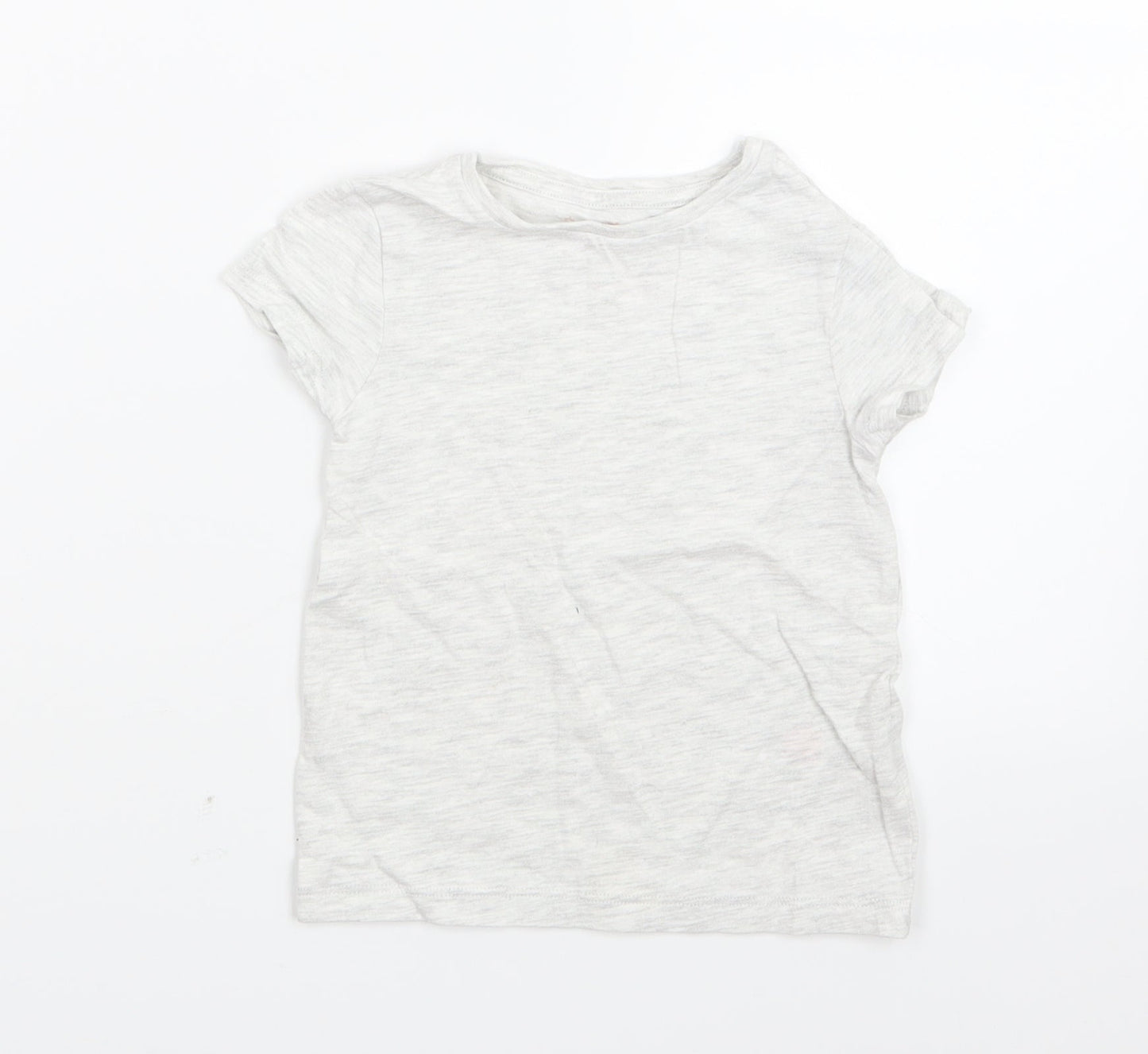 F&F Boys Grey   Basic T-Shirt Size 2-3 Years