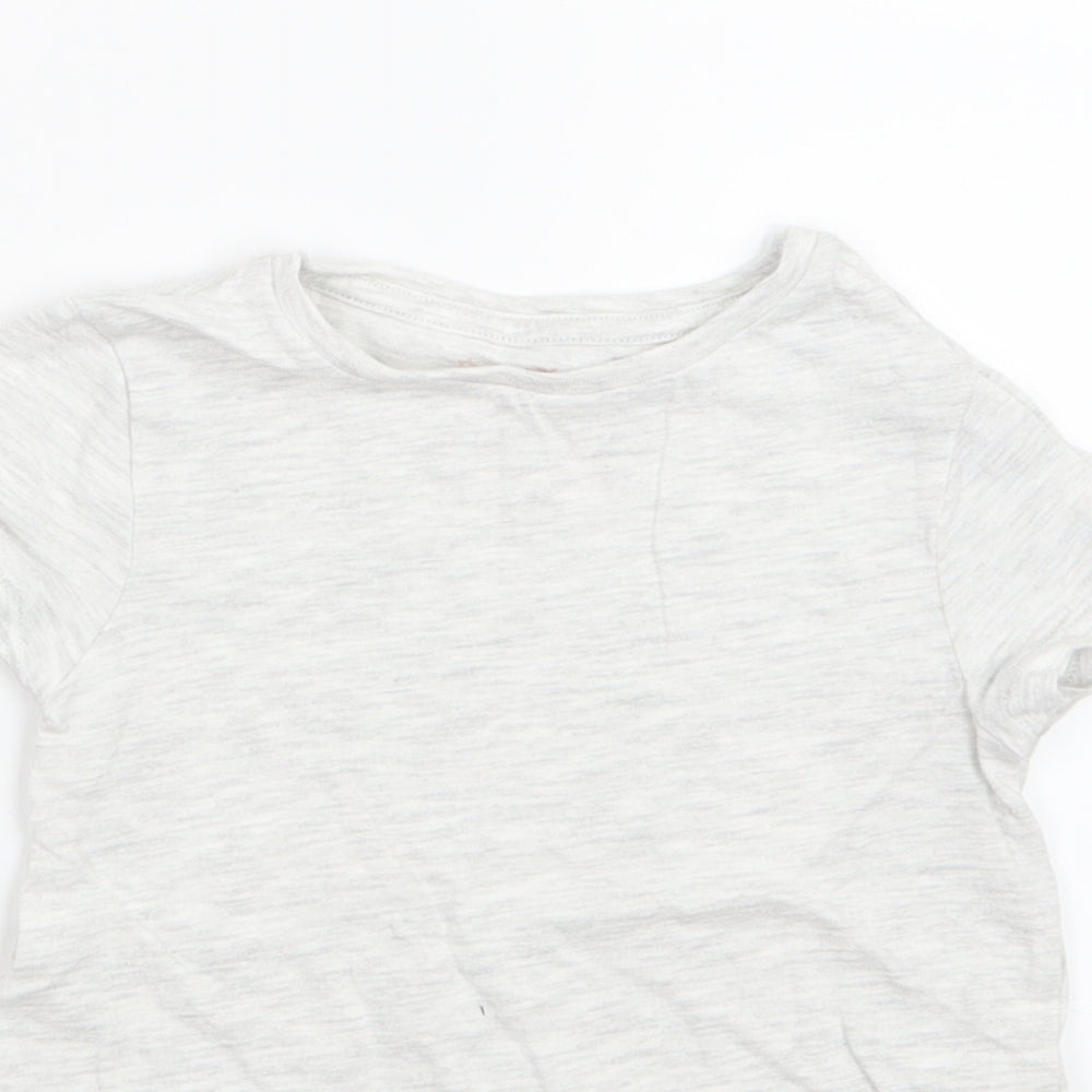 F&F Boys Grey   Basic T-Shirt Size 2-3 Years