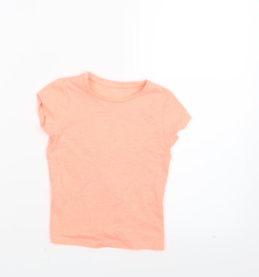 Mothercare Boys Orange   Basic T-Shirt Size 2-3 Years  - Neon