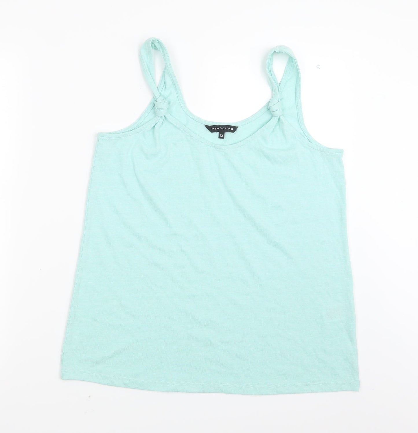 Peacocks Womens Green   Basic Tank Size 12
