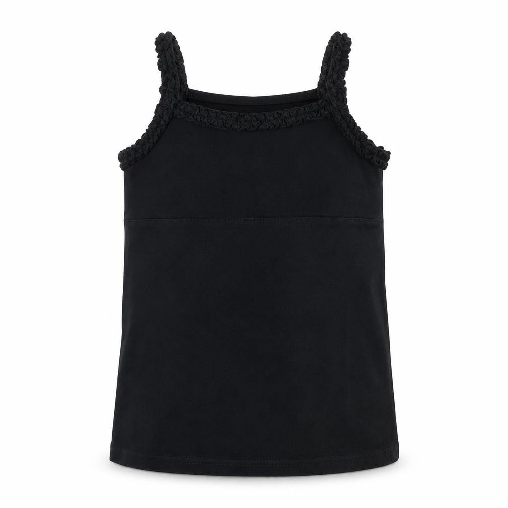 Matalan Girls Black   Basic T-Shirt Size 4-5 Years