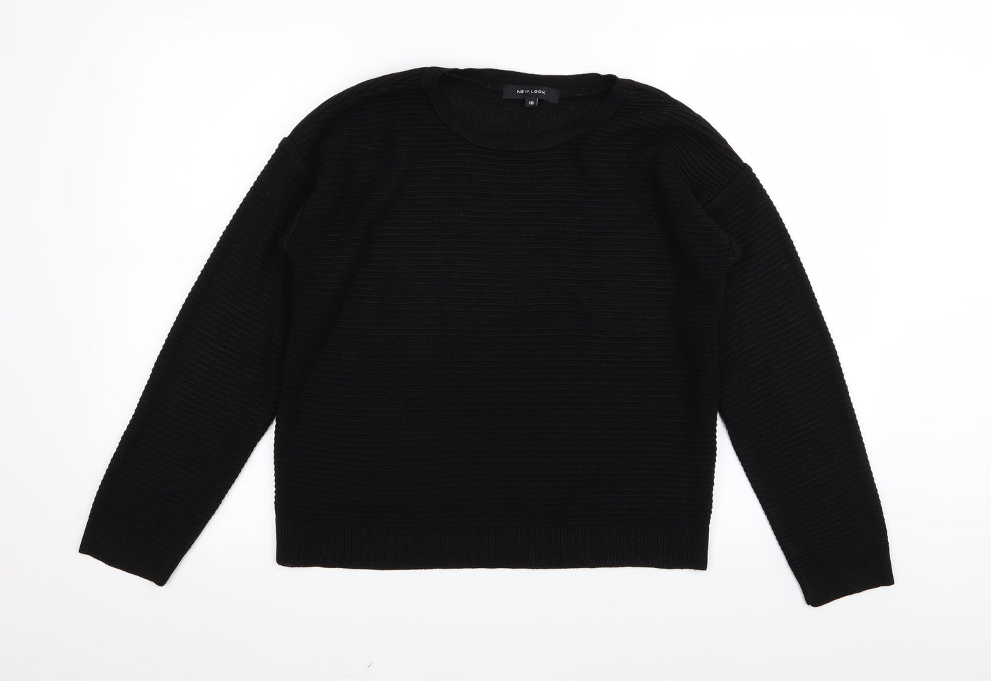New Look Womens Black   Pullover Jumper Size 10
