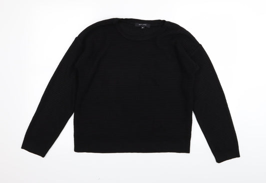 New Look Womens Black   Pullover Jumper Size 10
