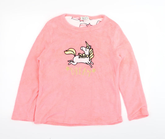 Primark Womens Pink Solid  Babydoll Pyjama Set Size 12