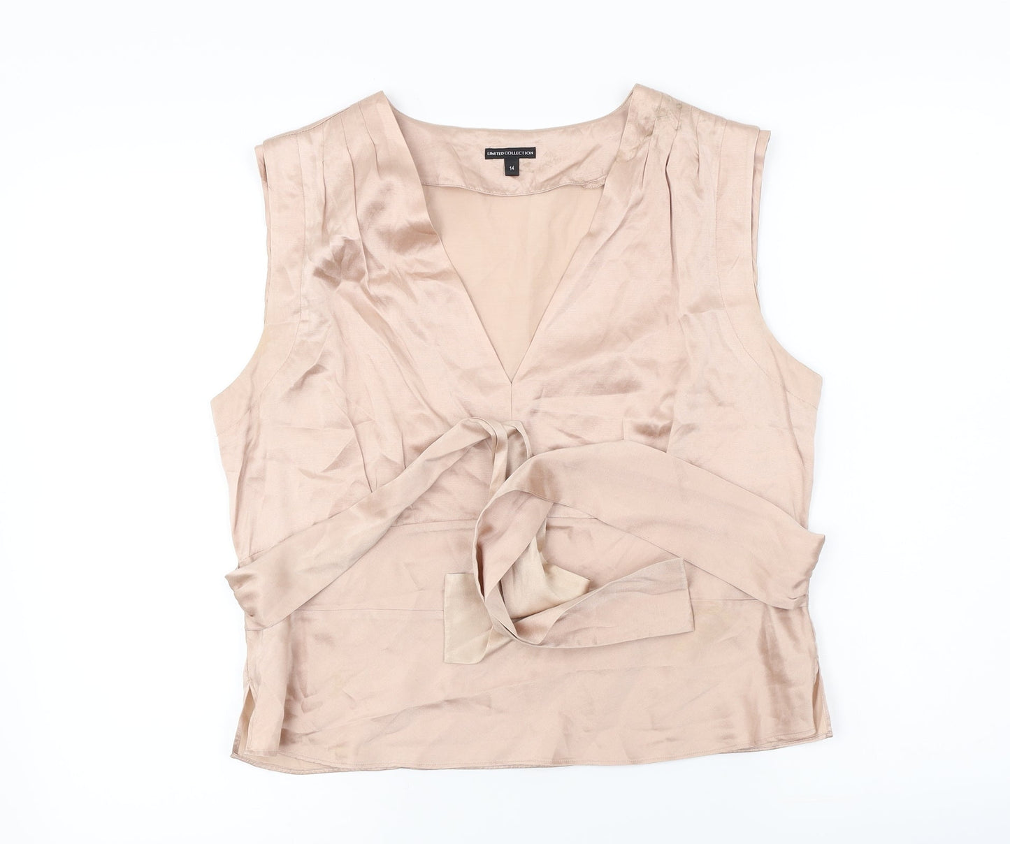 Limited Collection  Womens Pink   Basic Blouse Size 14