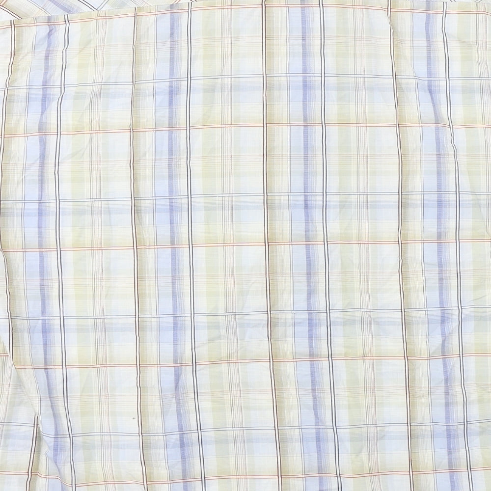 NEXT  Mens Grey Check   Button-Up Size L