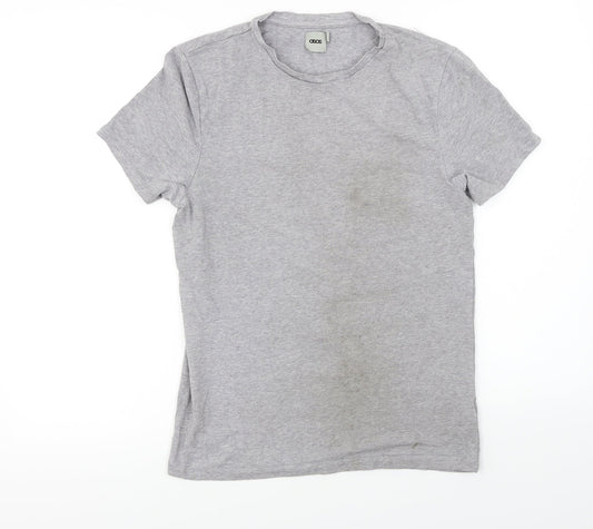 ASOS  Mens Grey    T-Shirt Size S