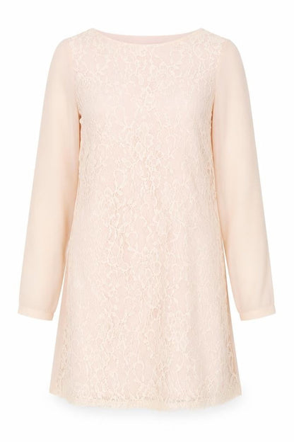 Front view of Atmosphere women’s pink floral basic blouse, size UK 8