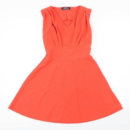 New York Laundry Womens Orange   A-Line  Size M