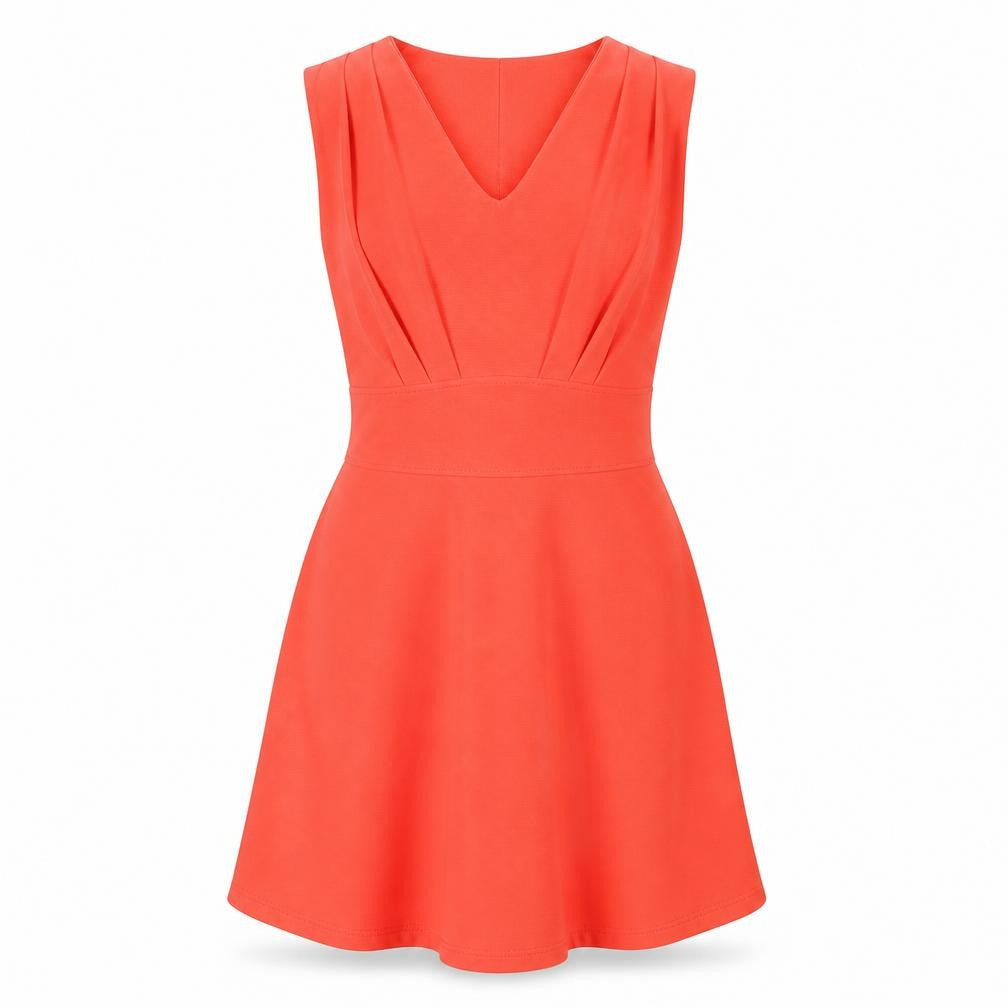 New York Laundry Womens Orange   A-Line  Size M