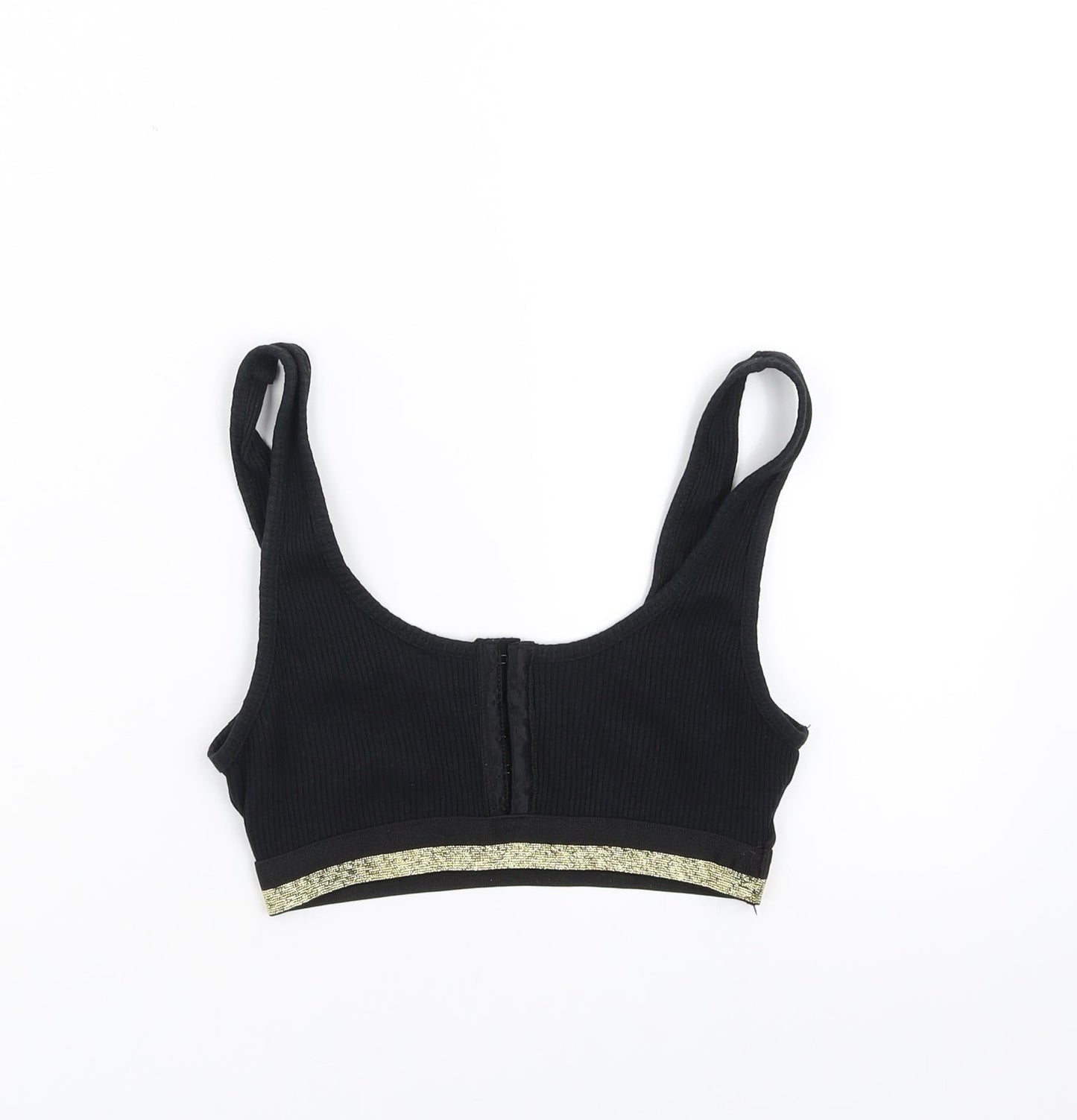 New Look Womens Black   Cropped Tank Size 8