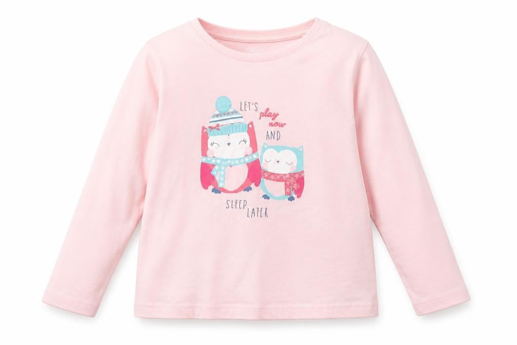 Young Dimension Girls Pink   Basic T-Shirt Size 6-7 Years  - animals