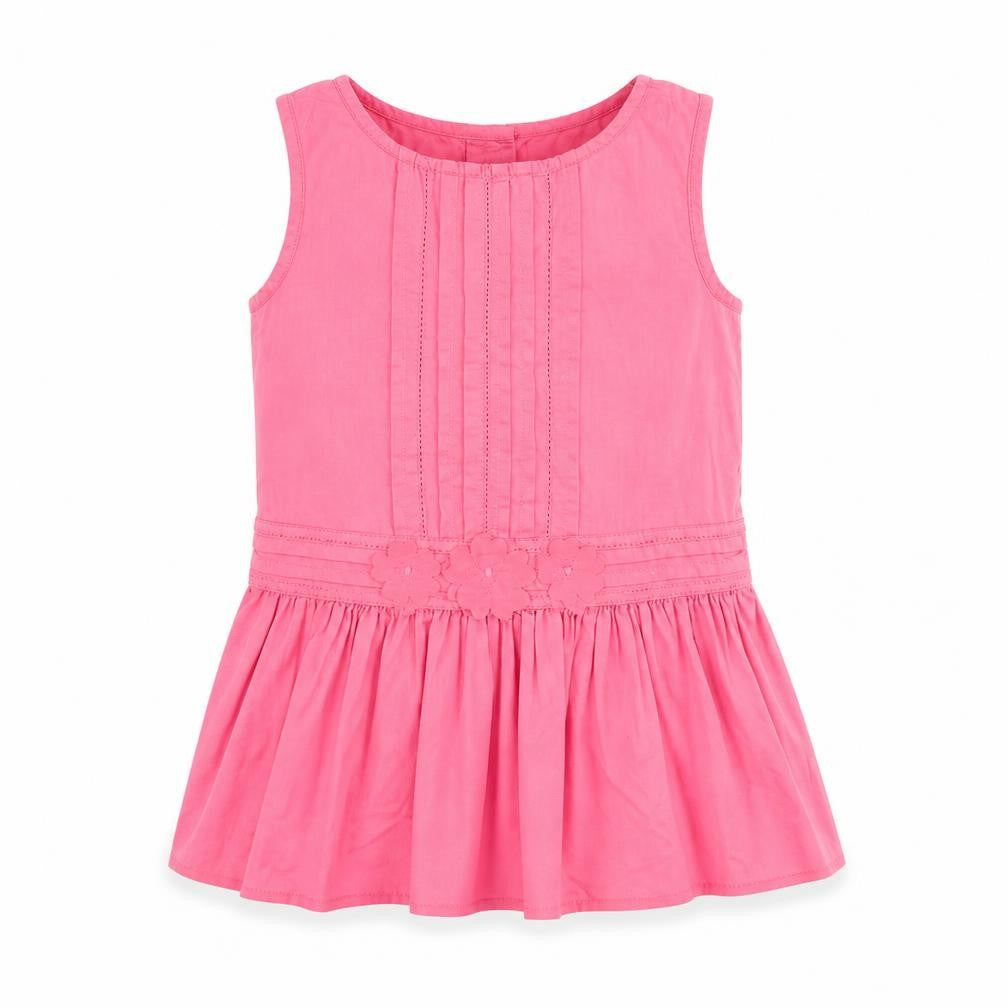 little rocha Girls Pink   Basic Blouse Size 2-3 Years
