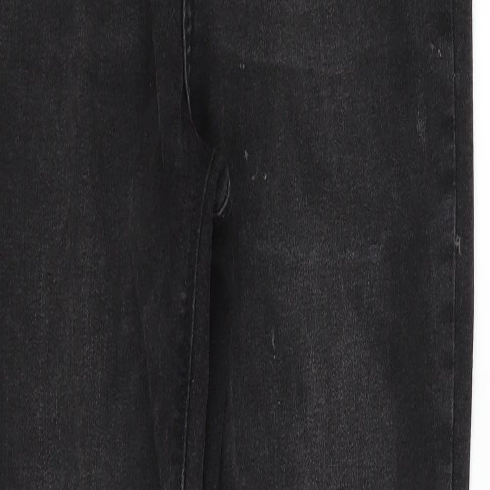 deniem & co Womens Black   Straight Jeans Size 12 L26 in